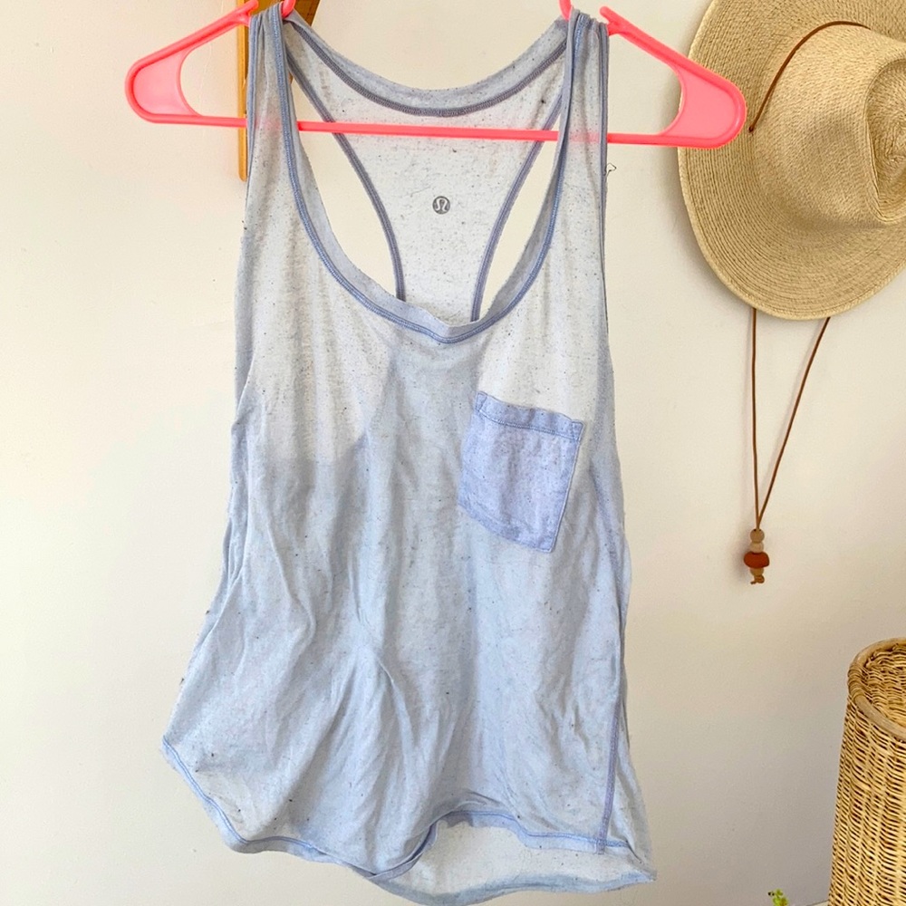 Periwinkle lululemon racerback